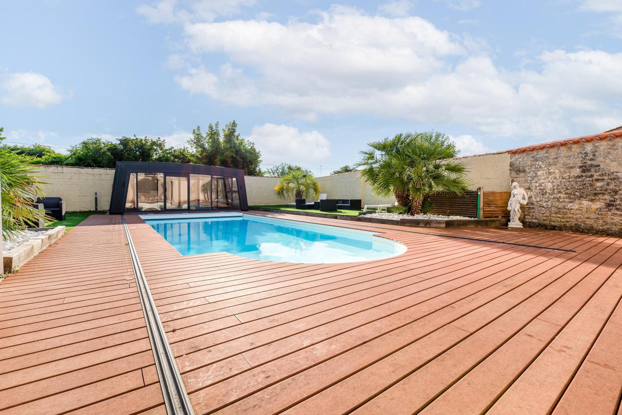 La Maison Paradis - Piscine Privee Et Chauffee Luçon Dış mekan fotoğraf